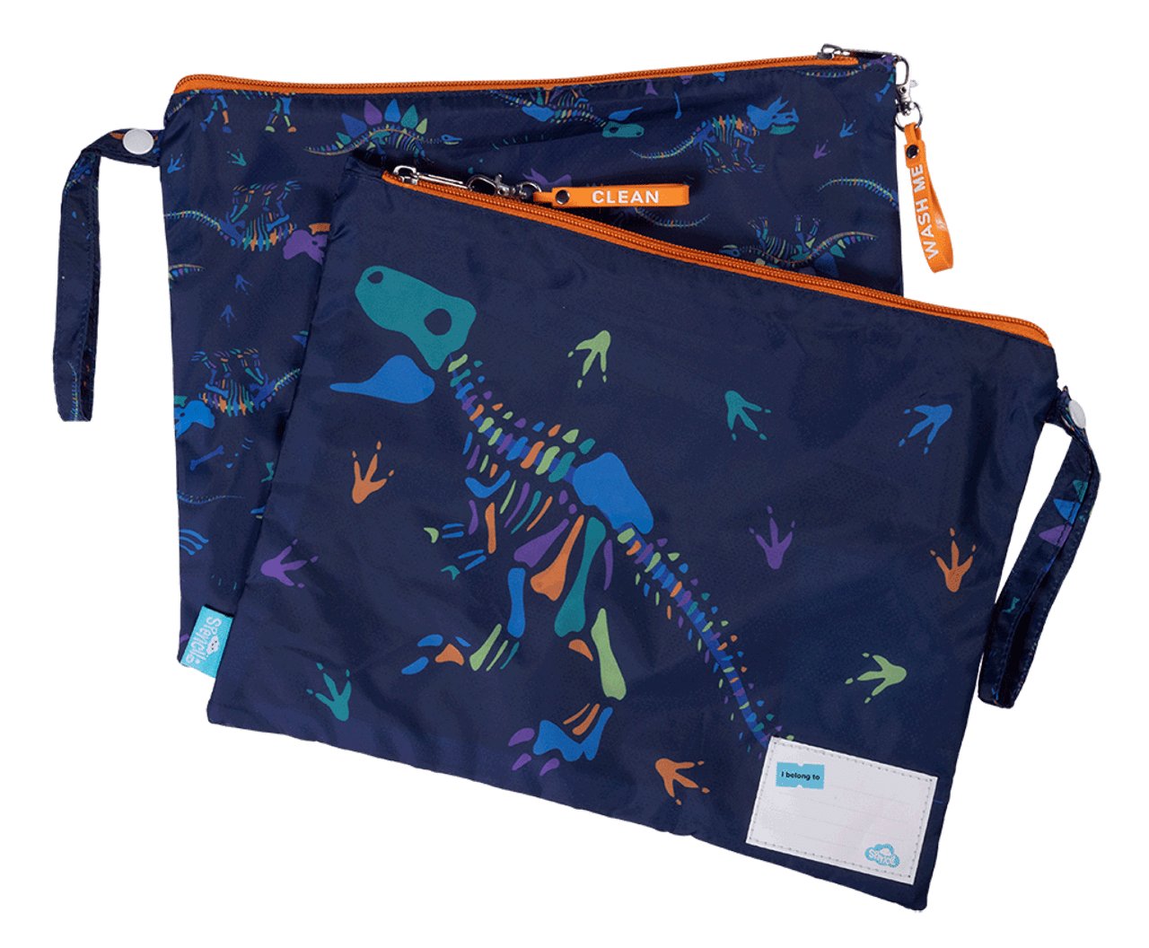 Little Clean & Dirty Bags – Dino Bones