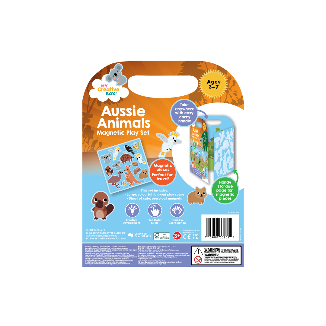 Aussie Animals Magnetic Play Set