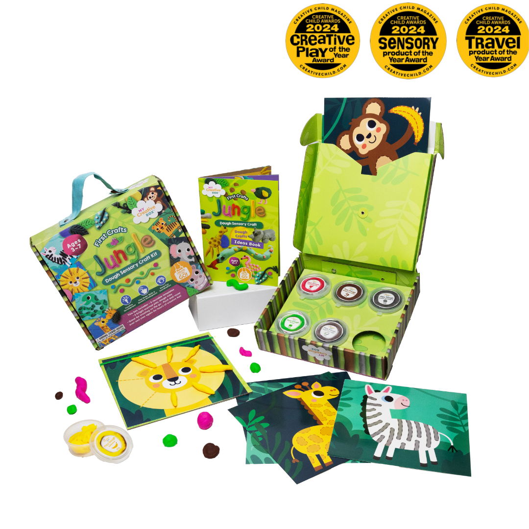 First Crafts Jungle Dough Sensory Craft Box