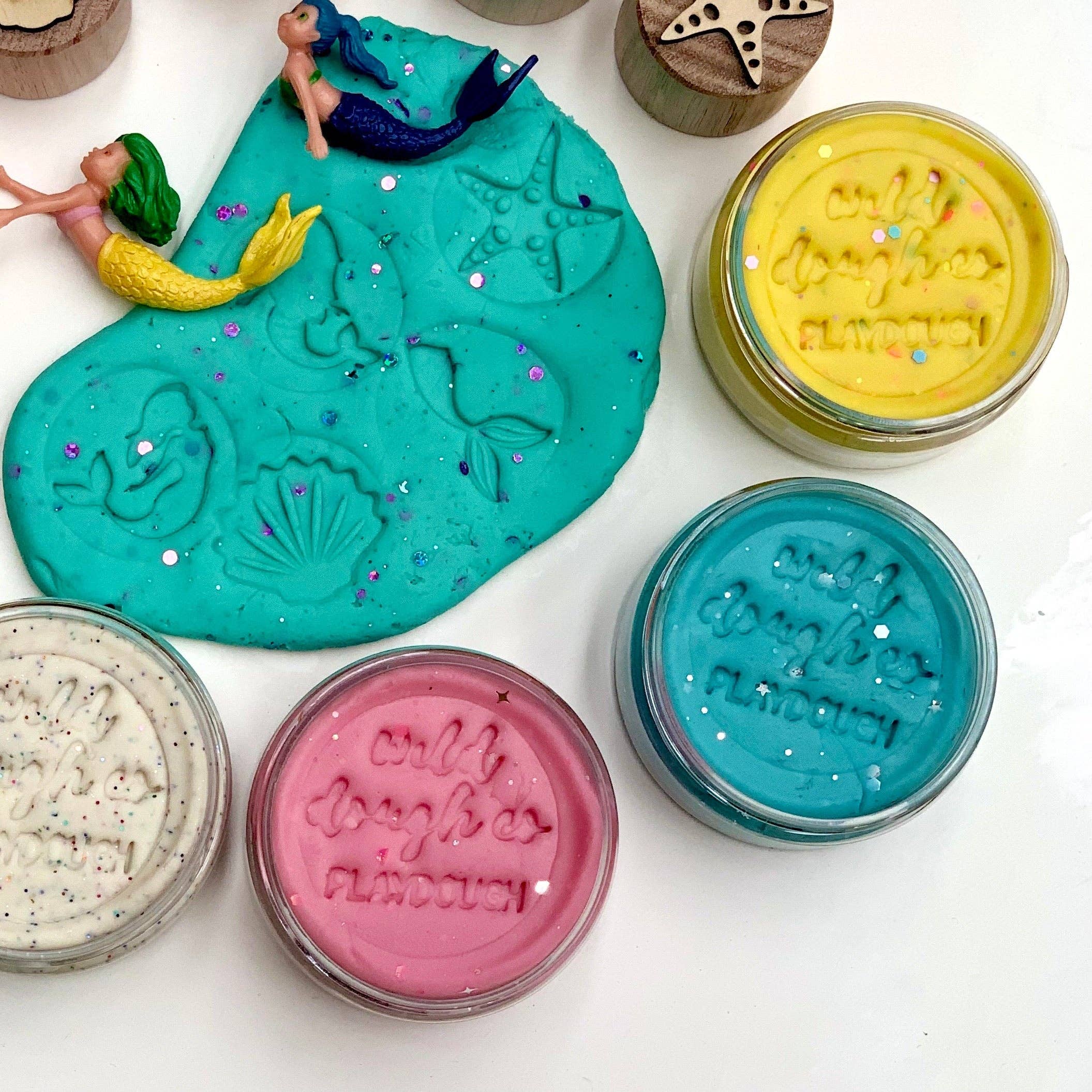 Wild Dough Play Dough (Mermaid Mint)