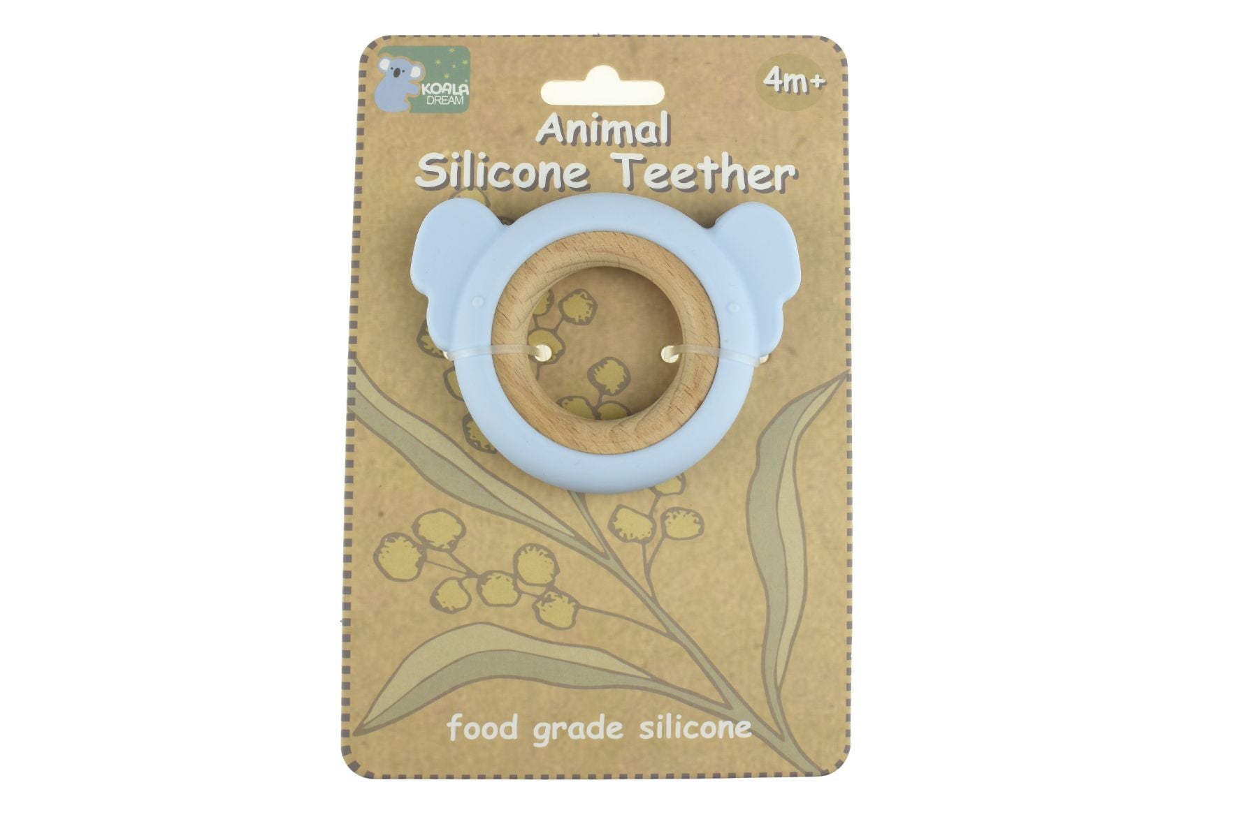 Silicone Koala Teether-Blue