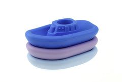 Bath Boats 3 Piece Silicone Set (Blue/Purple)