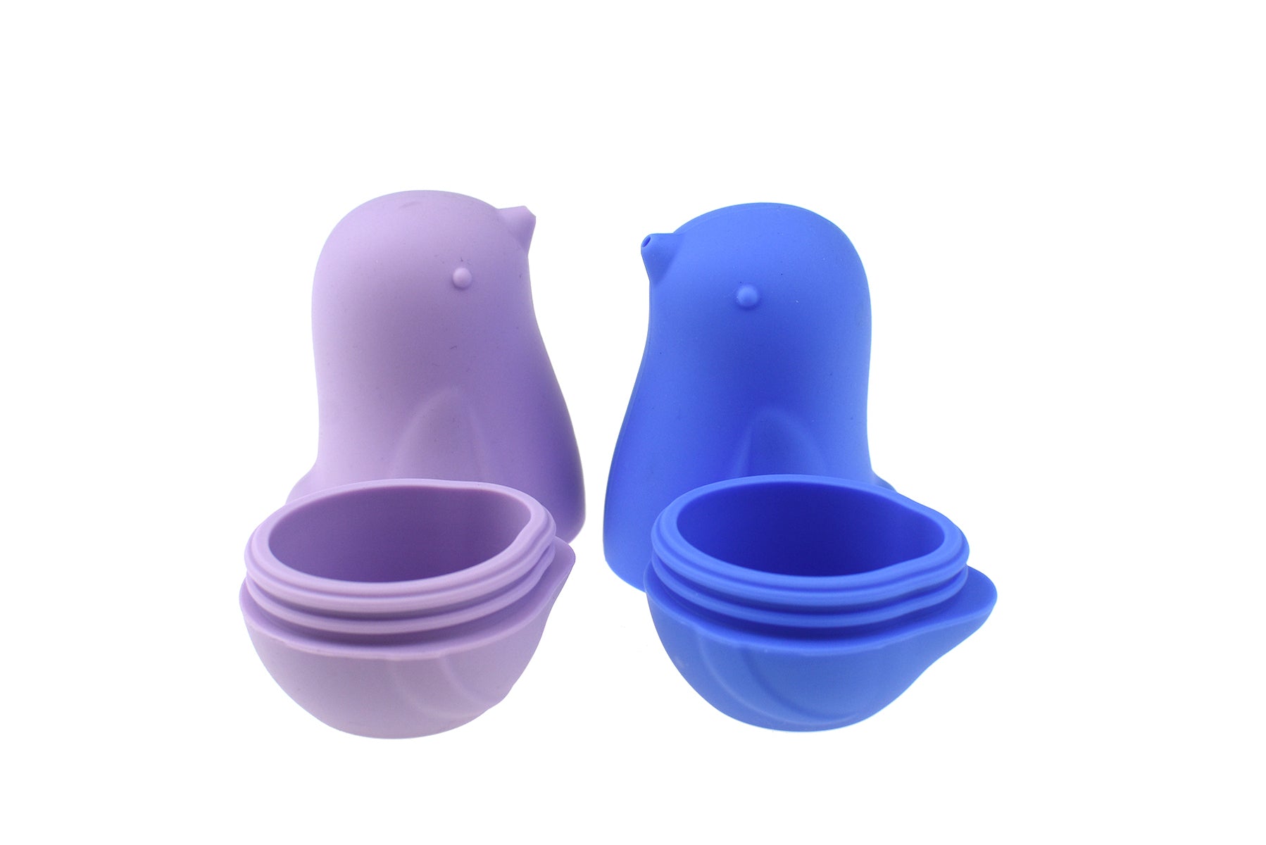 Bath Birds 2 Piece Silicone Pouring Set (Purple)