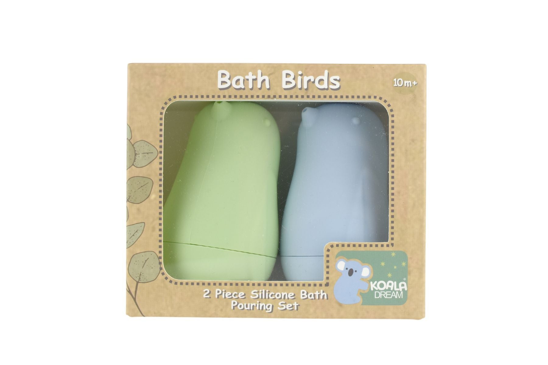 Bath Birds 2 Piece Silicone Pouring Set (Green)