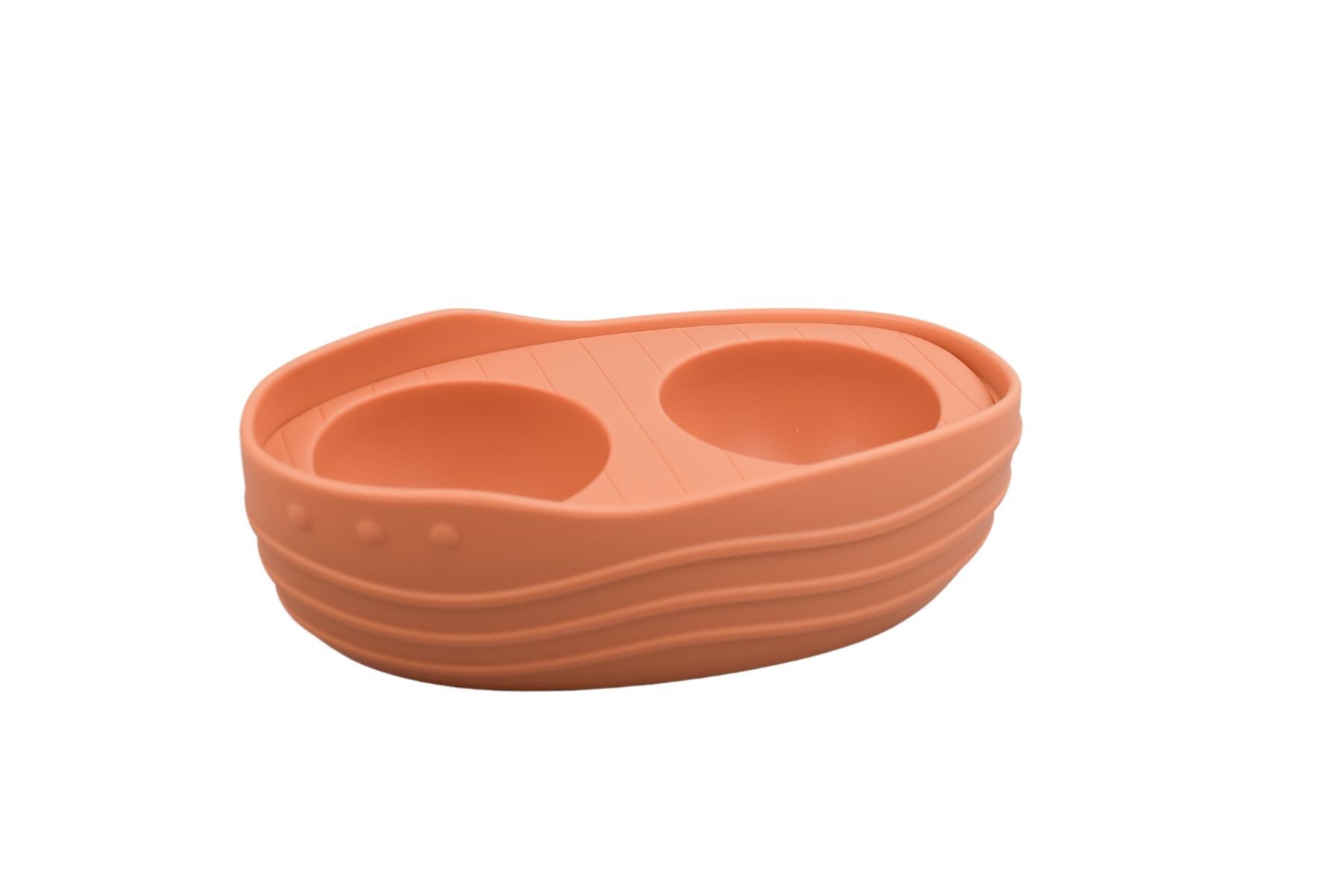 Silicone Cat And Dog Bath Boat Orange