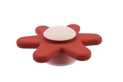 Silicone Daisy Spinner Red