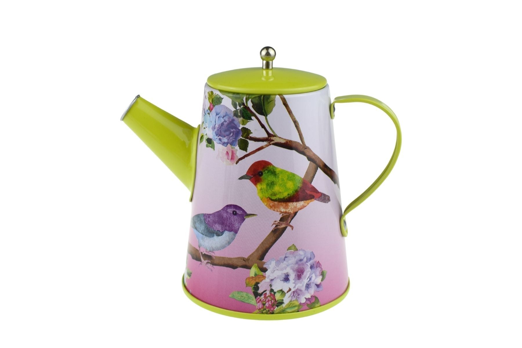 Bird Tin Tea Mug Set 13Pcs