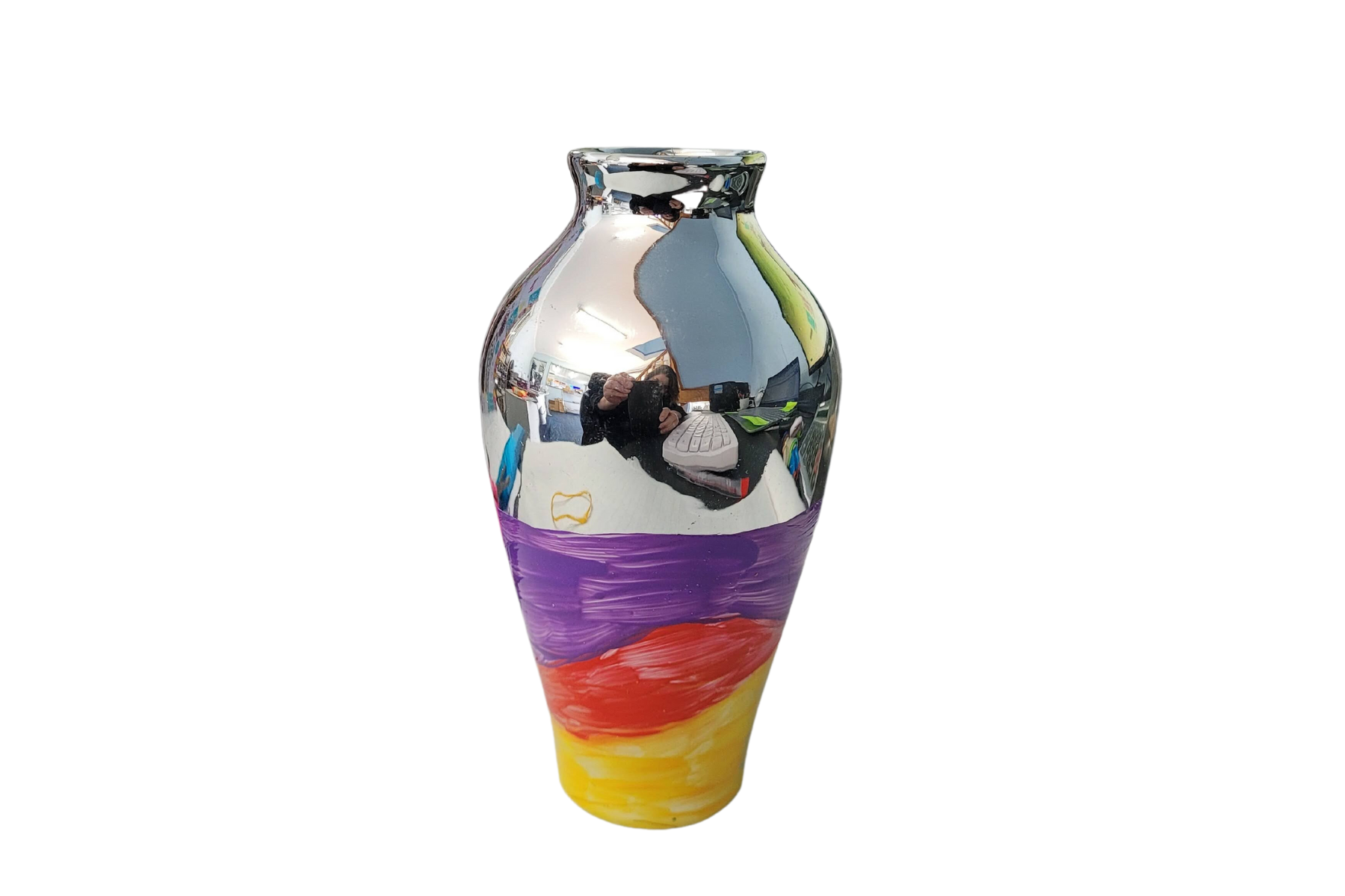 Pyo Metallic Painted Vase Craft Kit