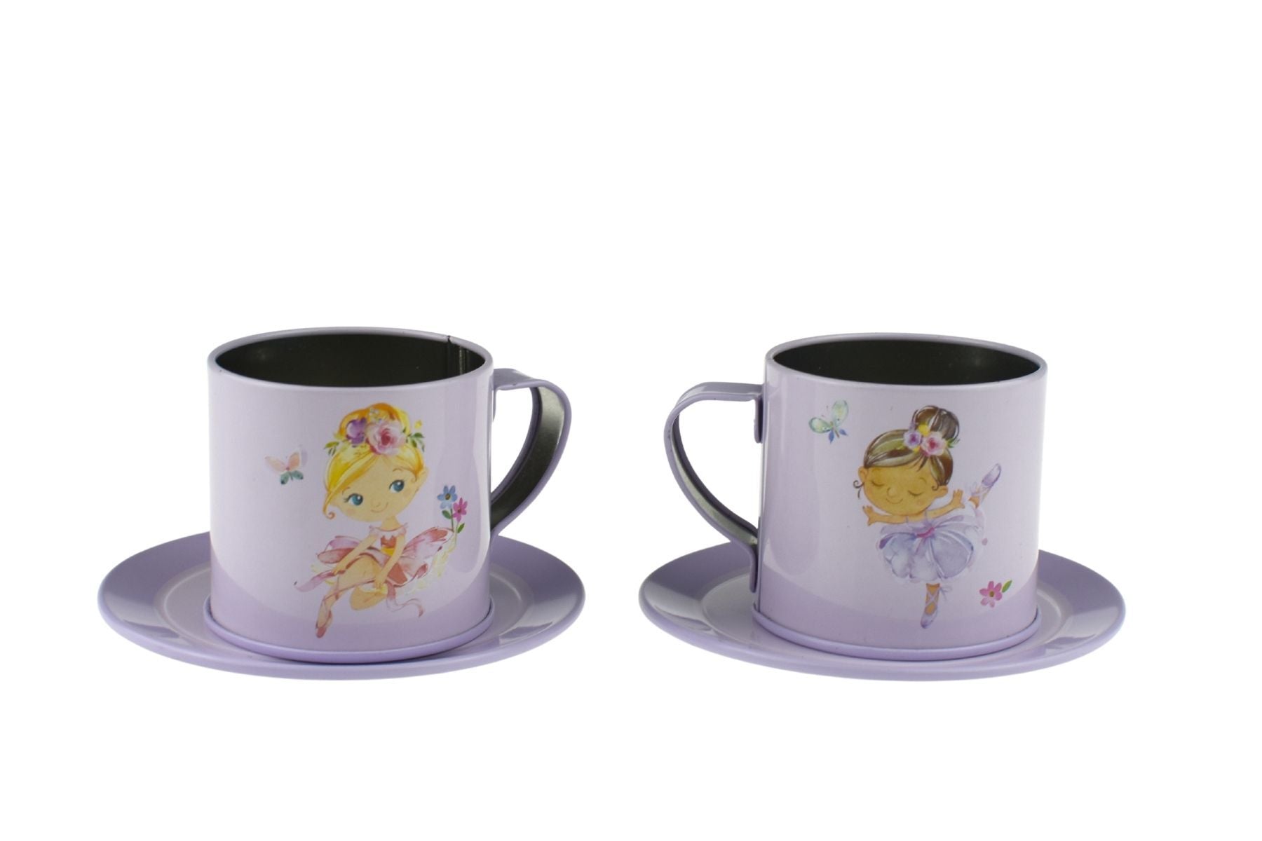 Ballerina Tin Tea Mug Set 13Pcs