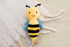 Snuggle Buddy Hunny Bee Ring Rattle