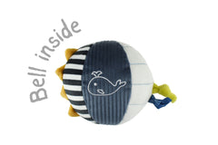 Snuggle Buddy Splashy Whale Textured Ball