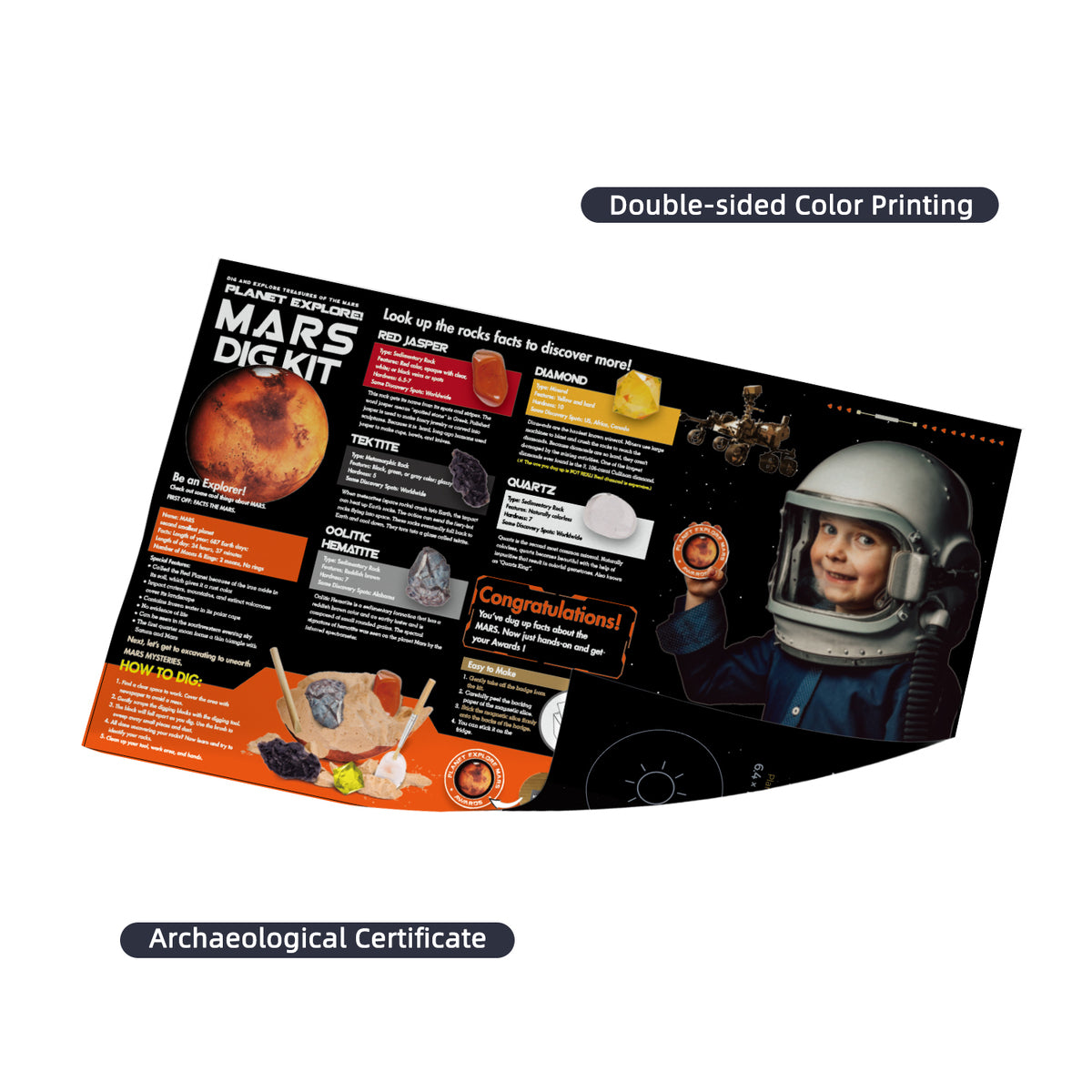 Planet Explore Mars Dig Kit