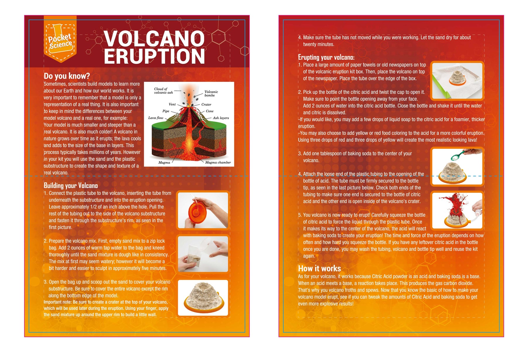 Pocket Science Volcano Eruption