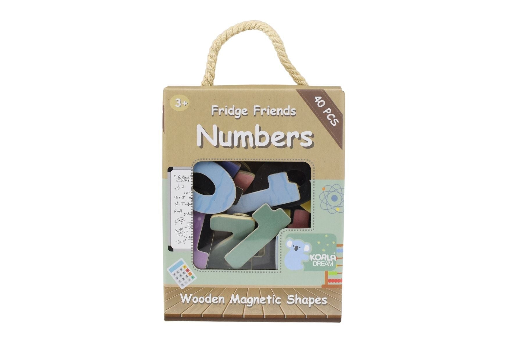 Fridge Friends Magnetic Numbers 40Pcs