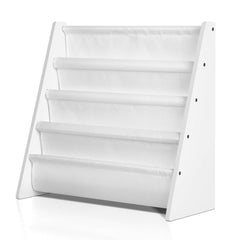 Keezi 4-Tier Kids Bookshelf | Stylish Bookcase Organizer for Children