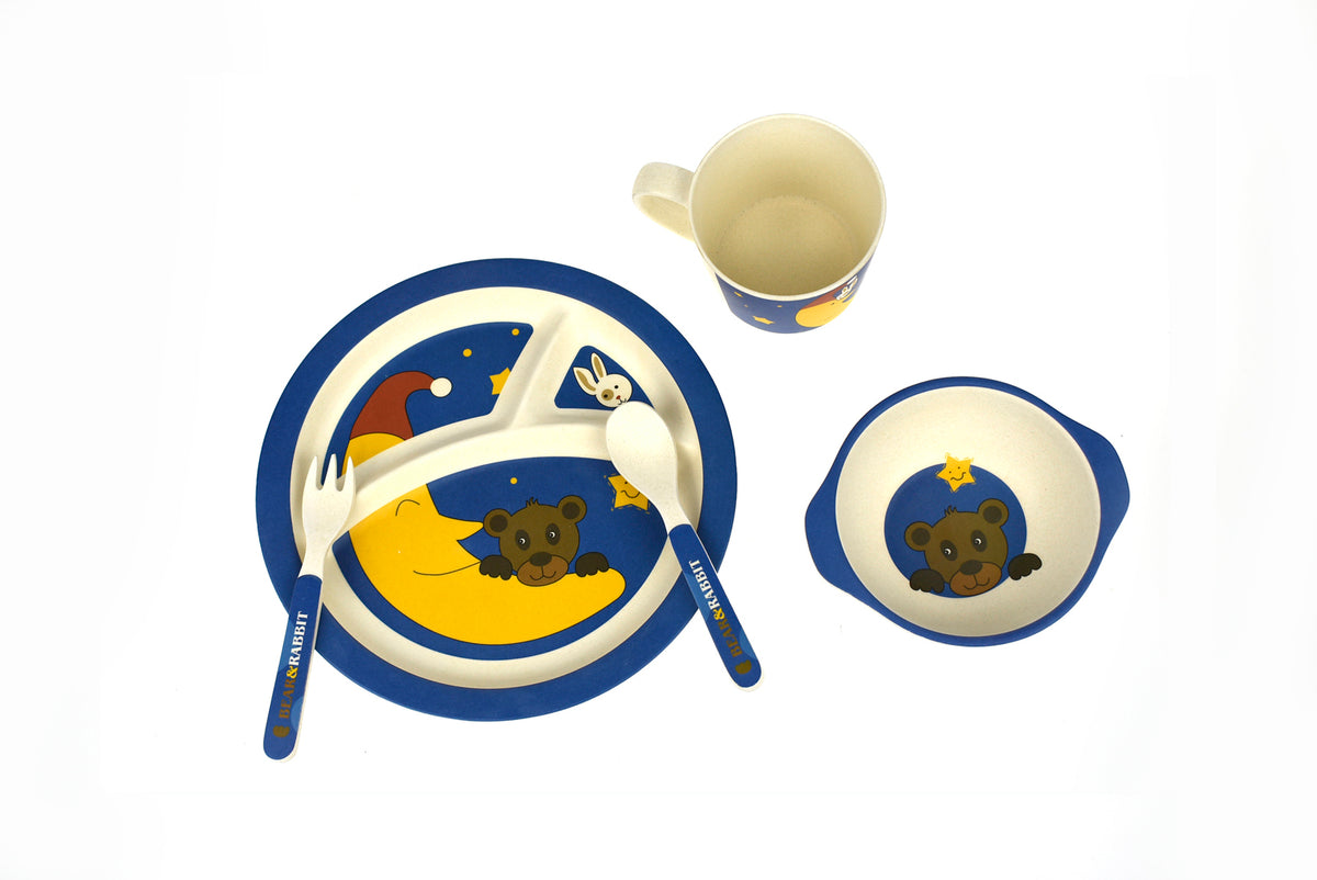 Bamboozoo Dinnerware (Bear & Rabbit)