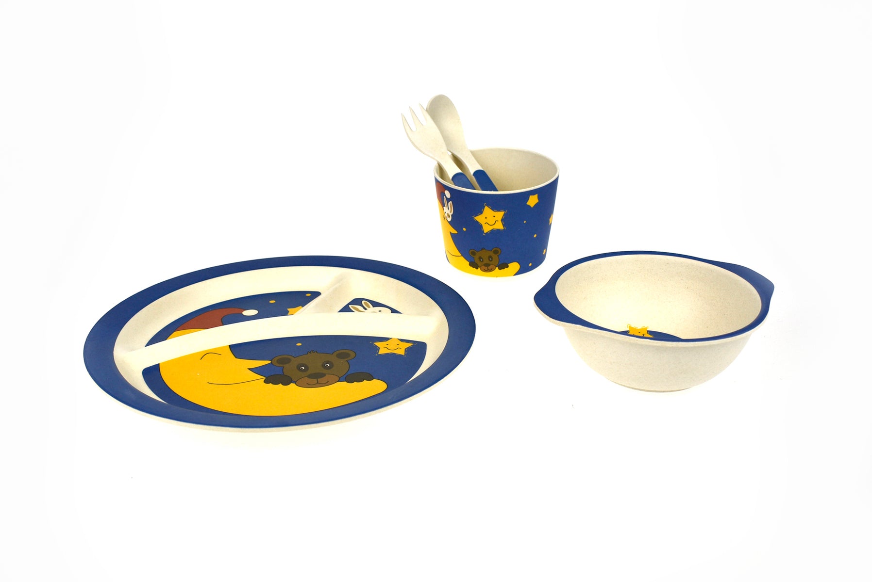 Bamboozoo Dinnerware (Bear & Rabbit)