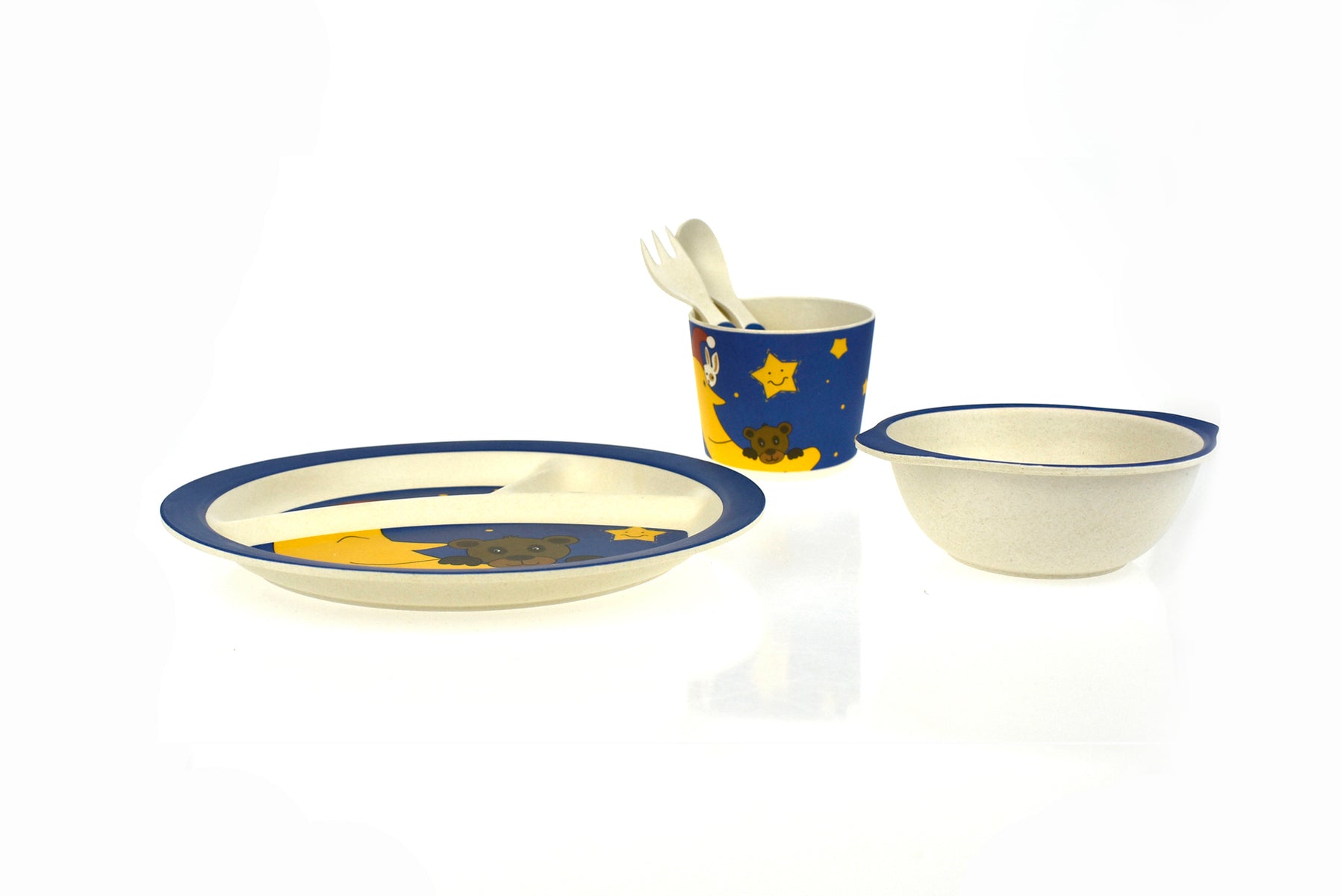 Bamboozoo Dinnerware (Bear & Rabbit)