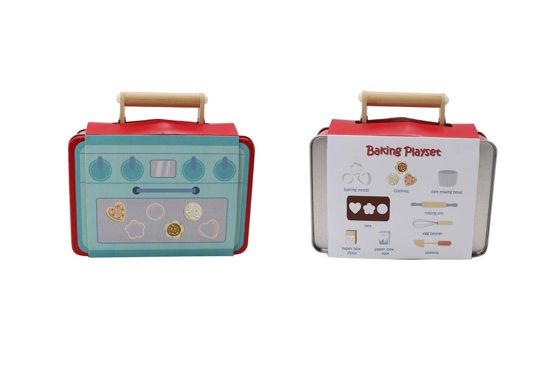 Cookie Baking Playset In Tin Case