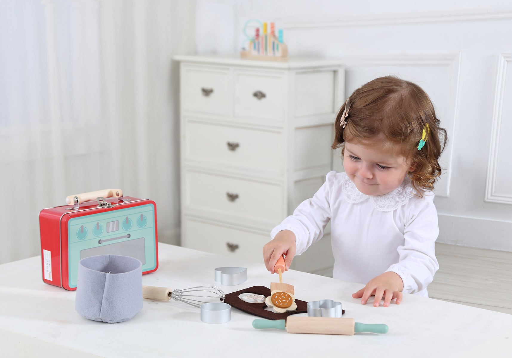 Cookie Baking Playset In Tin Case