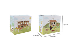 Wooden Portable Horse Stable Playset