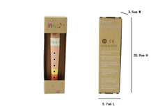 Pattern Play Wooden Recorder Piccolo Orange