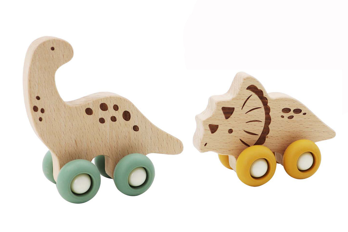 ECOWHEELS DINOSAUR MOVERS TRICERATOPS & DIPLODOCUS