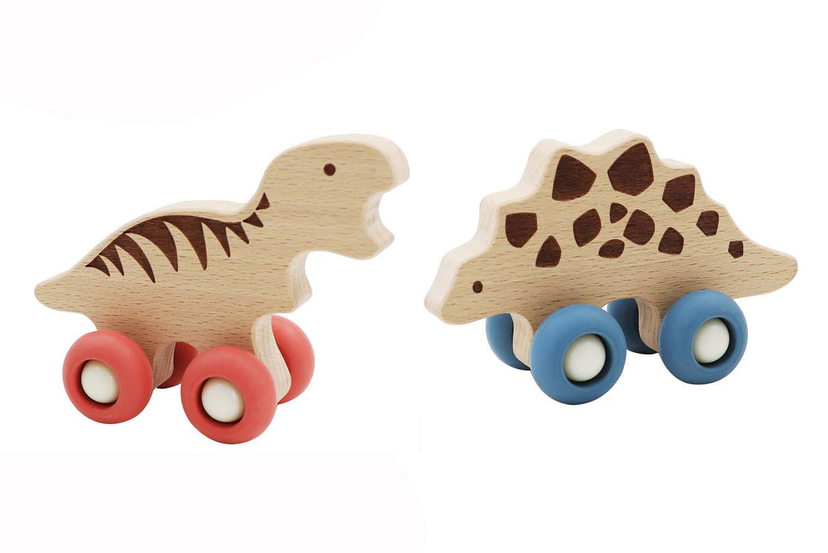 ECOWHEELS DINOSAUR MOVERS TYRANNOSAURUS & STEGOSAURUS