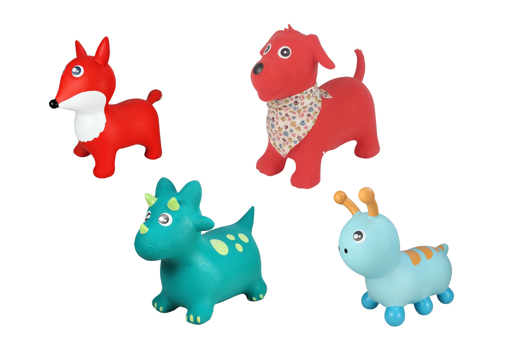 Bouncy Rider Animal Pack Of 12