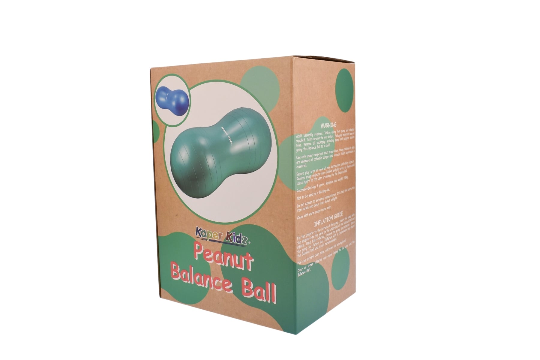 PEANUT BALANCE BALL GREEN