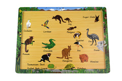 Australian Animal And Names Jigsaw Puzzle 24Pcs