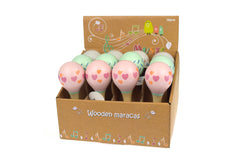 CALM & BREEZY MARACA RATTLE DOUBLE ENDED RANDOMLY PICK