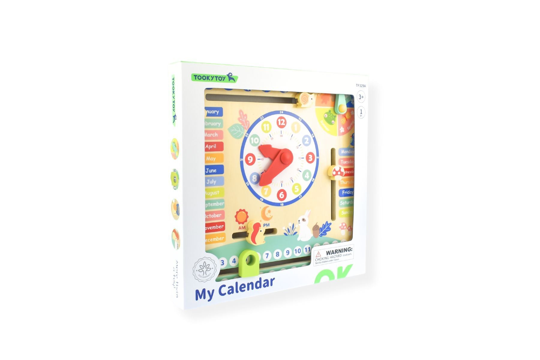 MY FOREST FRIENDS CALENDAR WITH ADJUSTABLE TABS