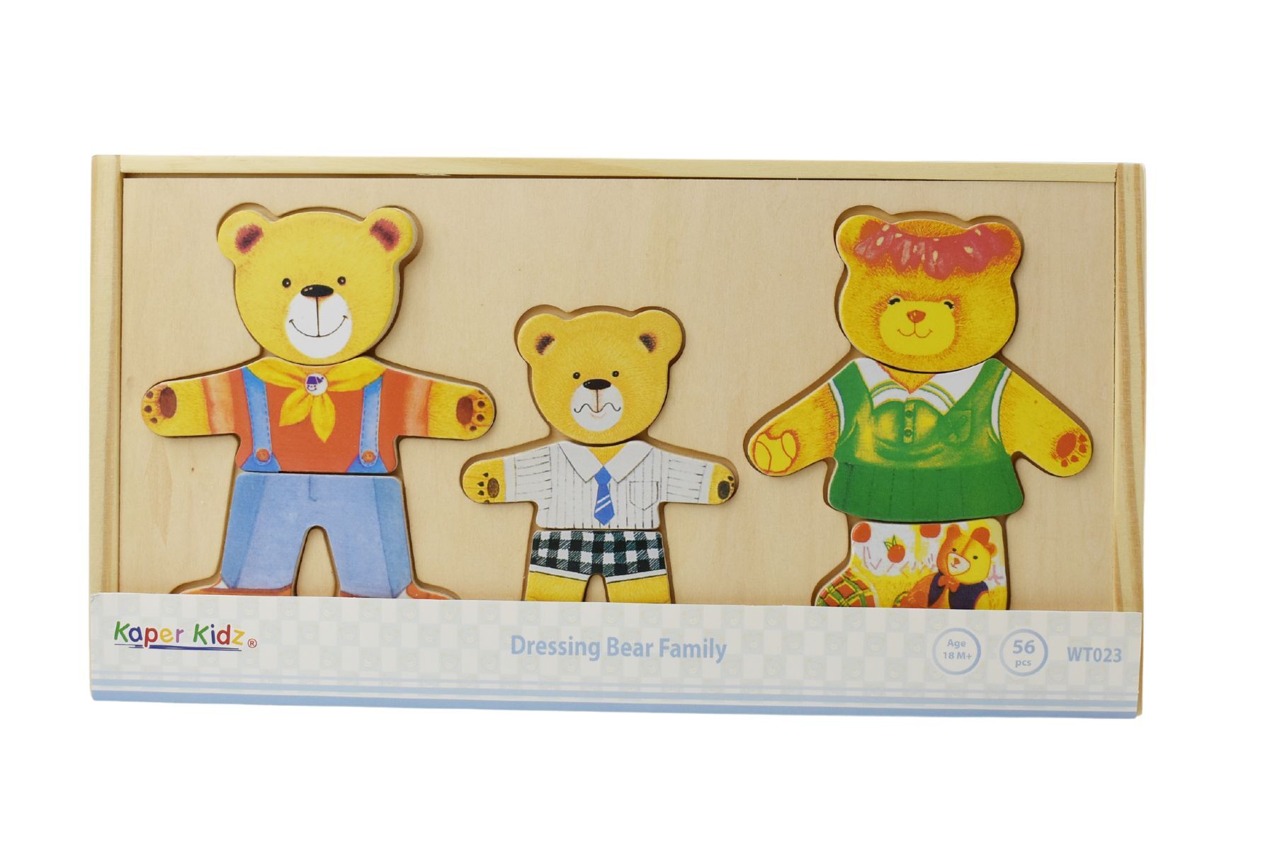 DRESSING BEAR FAMILY