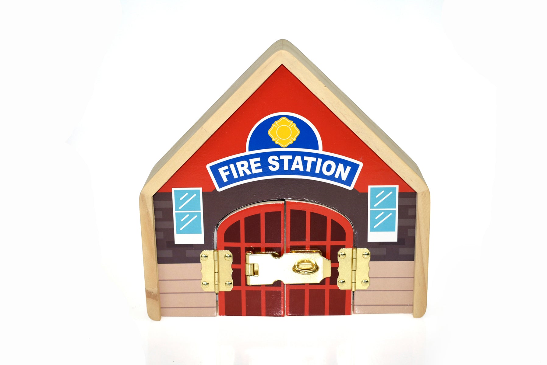 Metal Latch Playset-Firestation