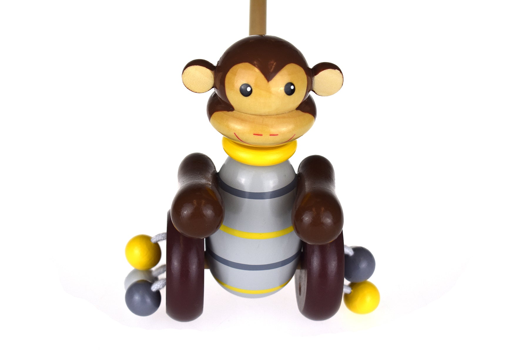 Push-A-Long Monkey