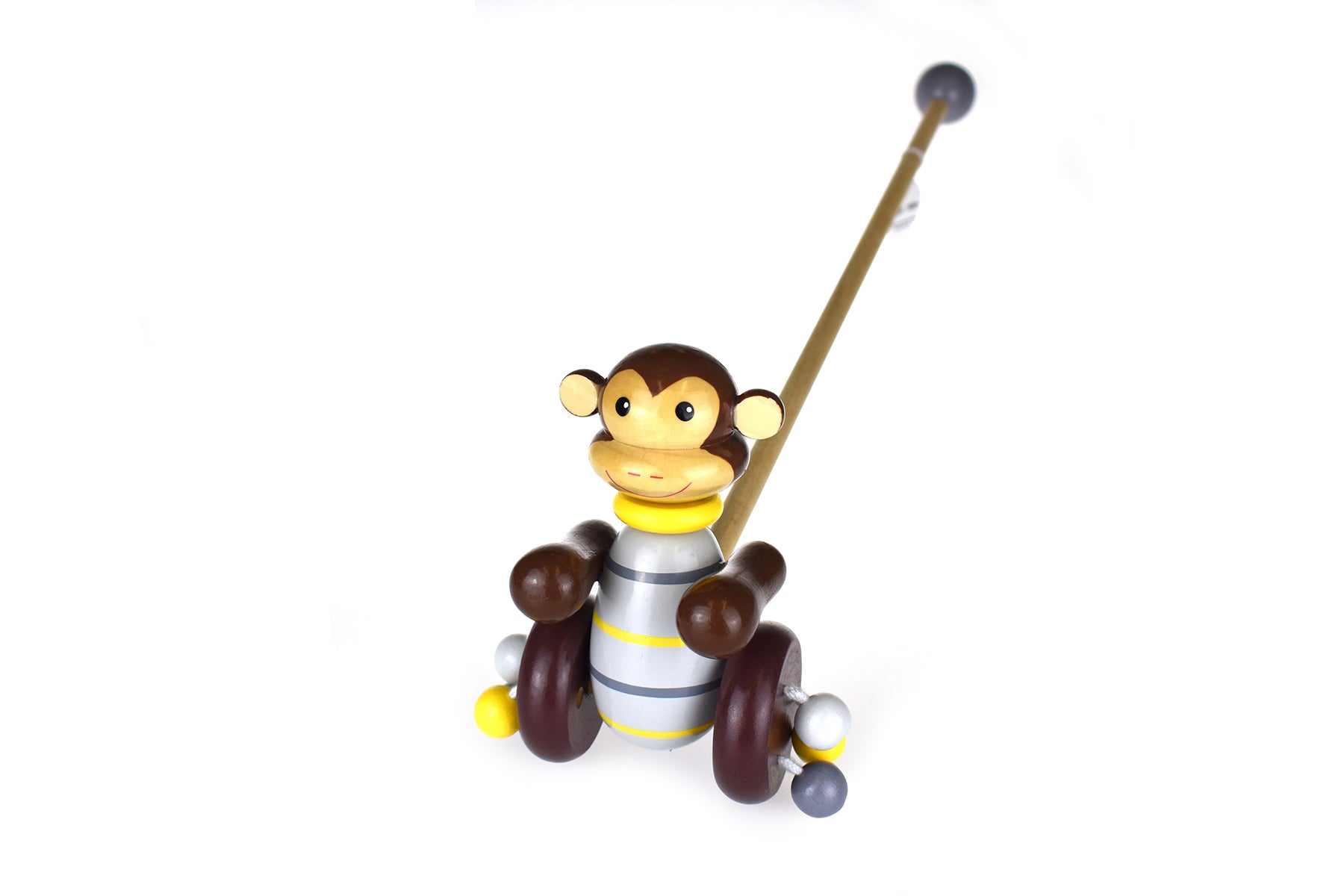 Push-A-Long Monkey