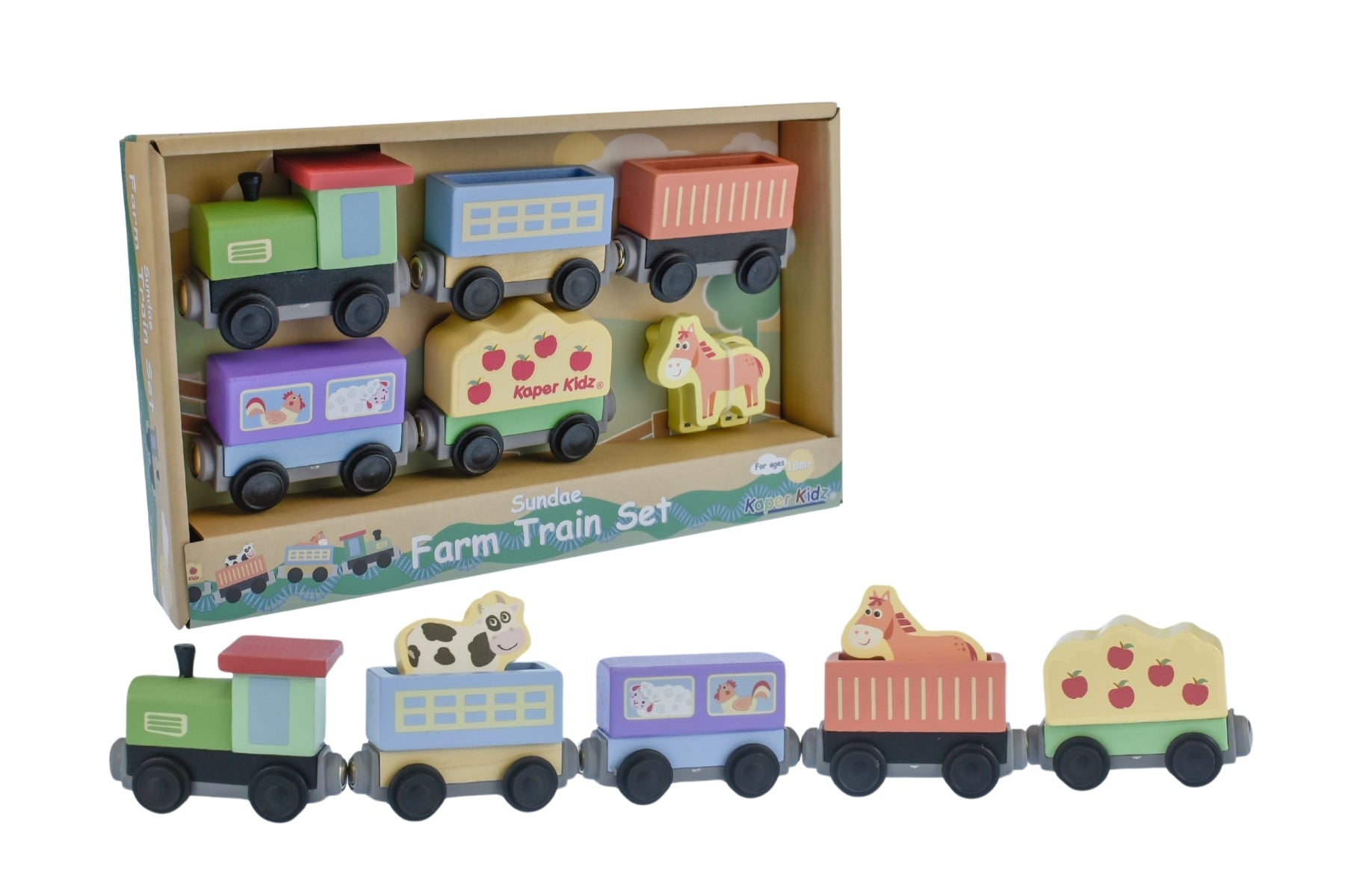 SUNDAE FARM TRAIN SET