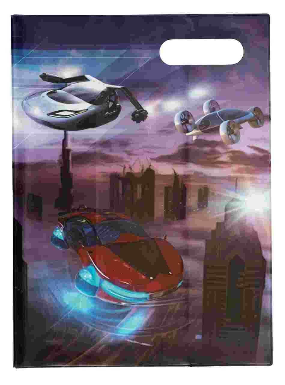 A4 Book Cover - Flying Cars