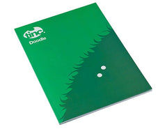A4 Doodle Book Hugga : Green