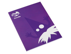 A4 Doodle Book Ooloo : Purple