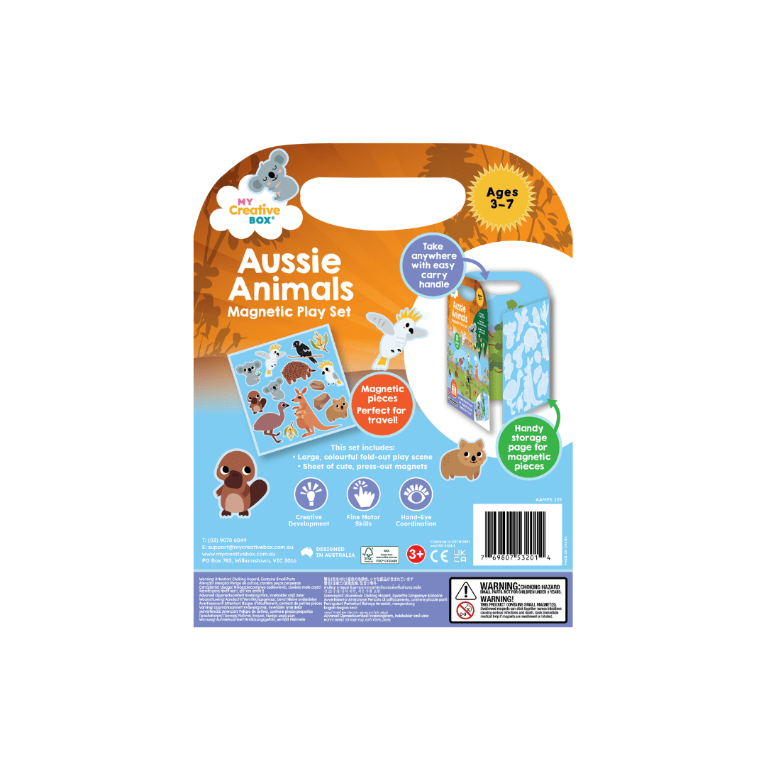 Aussie Animals Magnetic Play Set