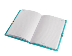 Blue Snuggly Lockable Journal