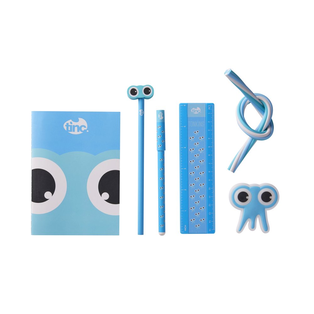 Blue Tribal Stationery Pack