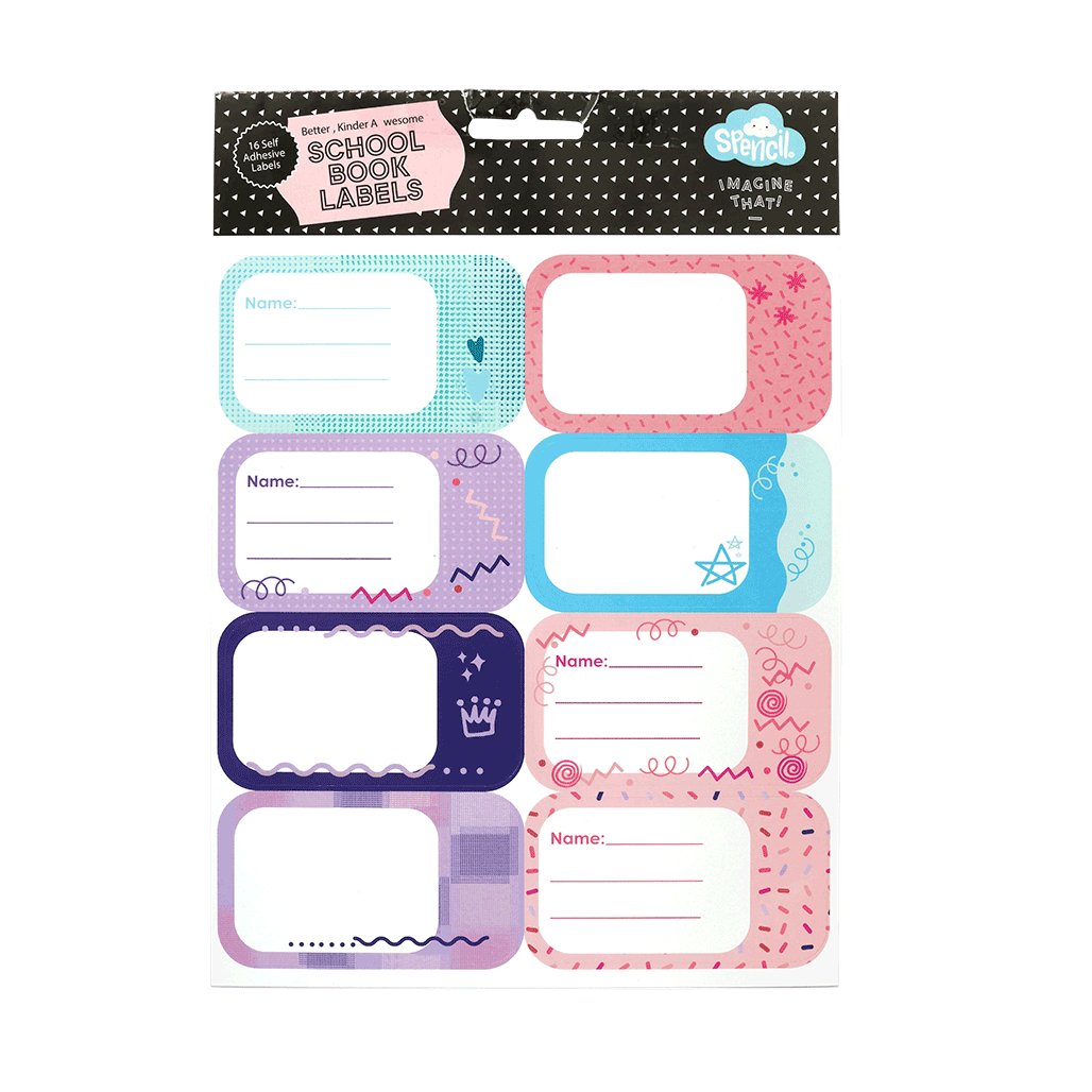 Book Labels - Pretty Pastels