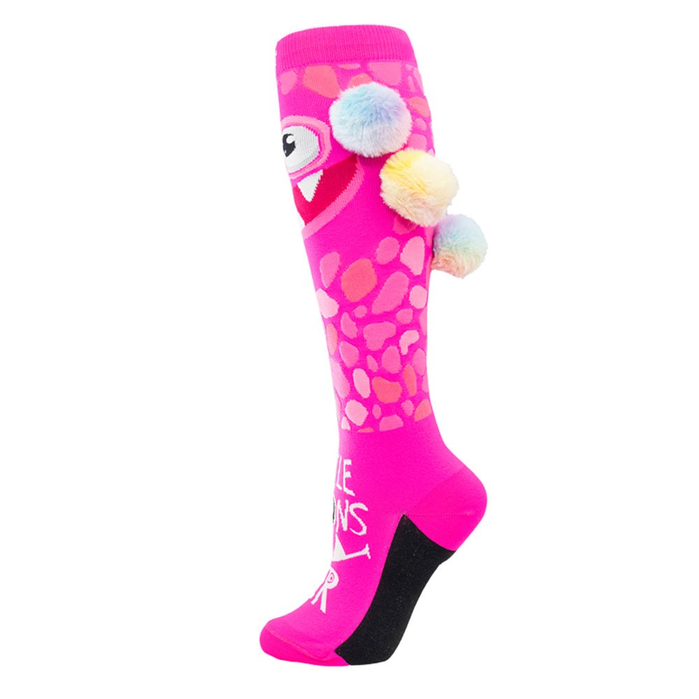 Crazy Monster Socks - Pink