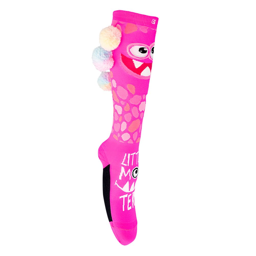 Crazy Monster Socks - Pink