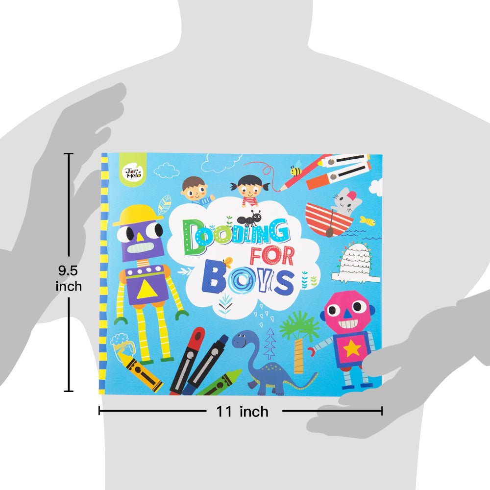 Doodling Book for Boys: A World of Artistic Exploration