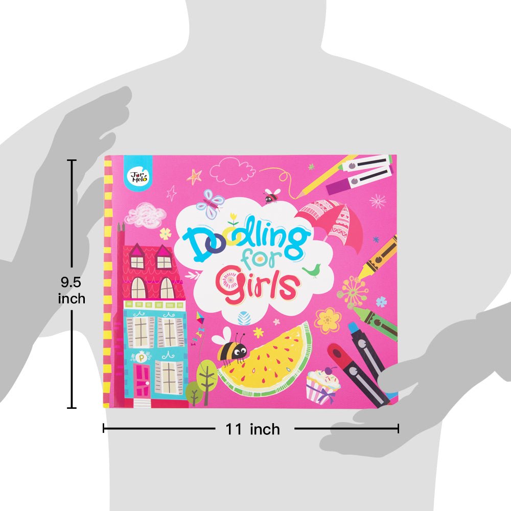 Doodling Book for Girls: A Canvas of Creativity and Fun