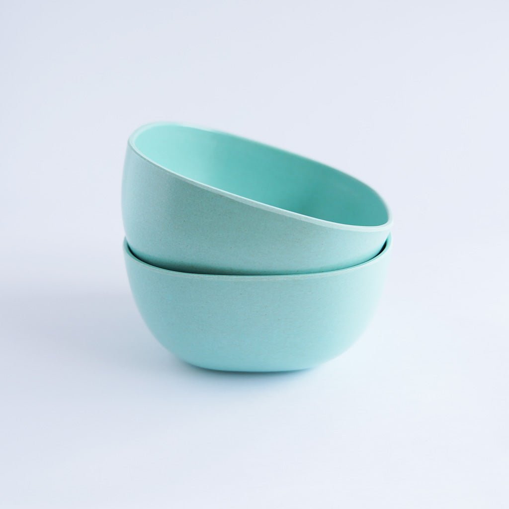 Eco-Friendly Small Bamboo Bowls (Set of 2)